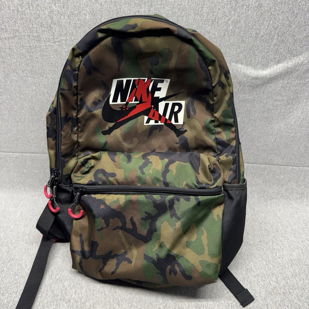 Nike Air Jordan Jumpman Classic School Backpack - Camo Size Large Laptop Pocket